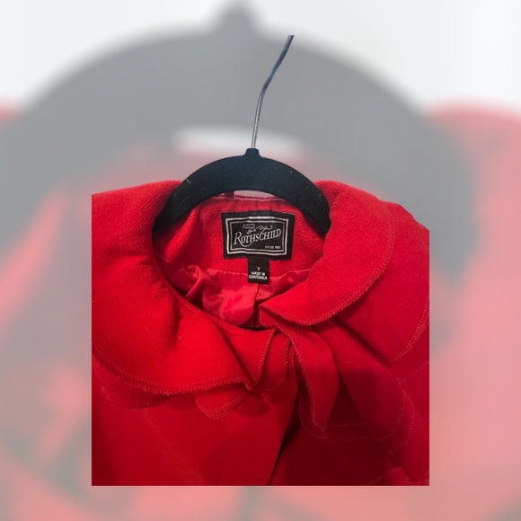 Rothschild child ruffle coat - Picture 2 of 2